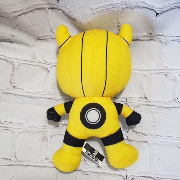 🌞SOLD🌞 Transformers Bumblebee Plush 7.5" Stuffed Toy Yellow Black Toy Factory - Picture 2 of 7